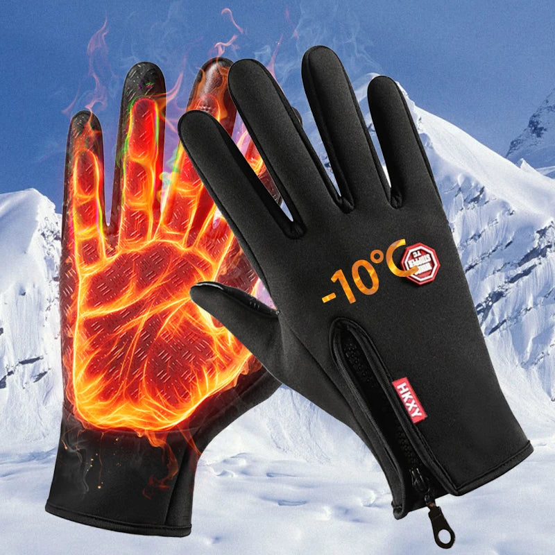 Winter Gloves With Grips