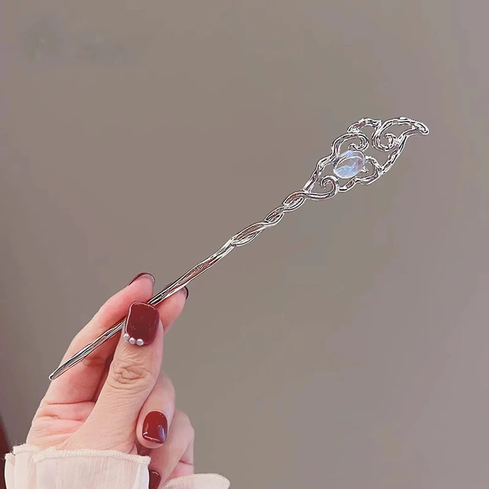 French Gemstone Hairpin