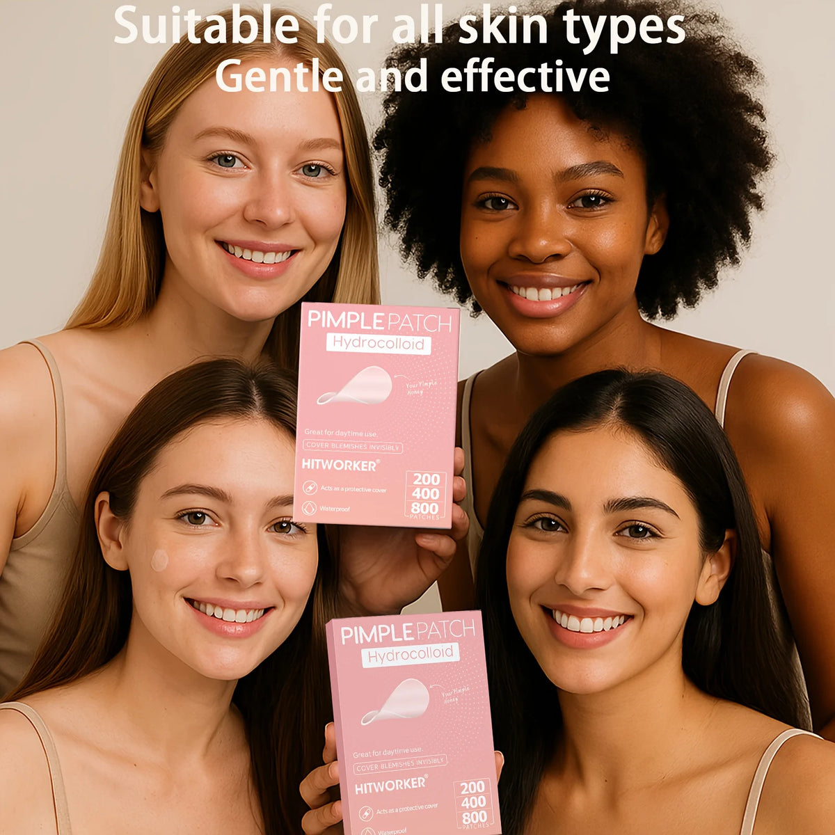 Hydrocolloid Round Acne Patches