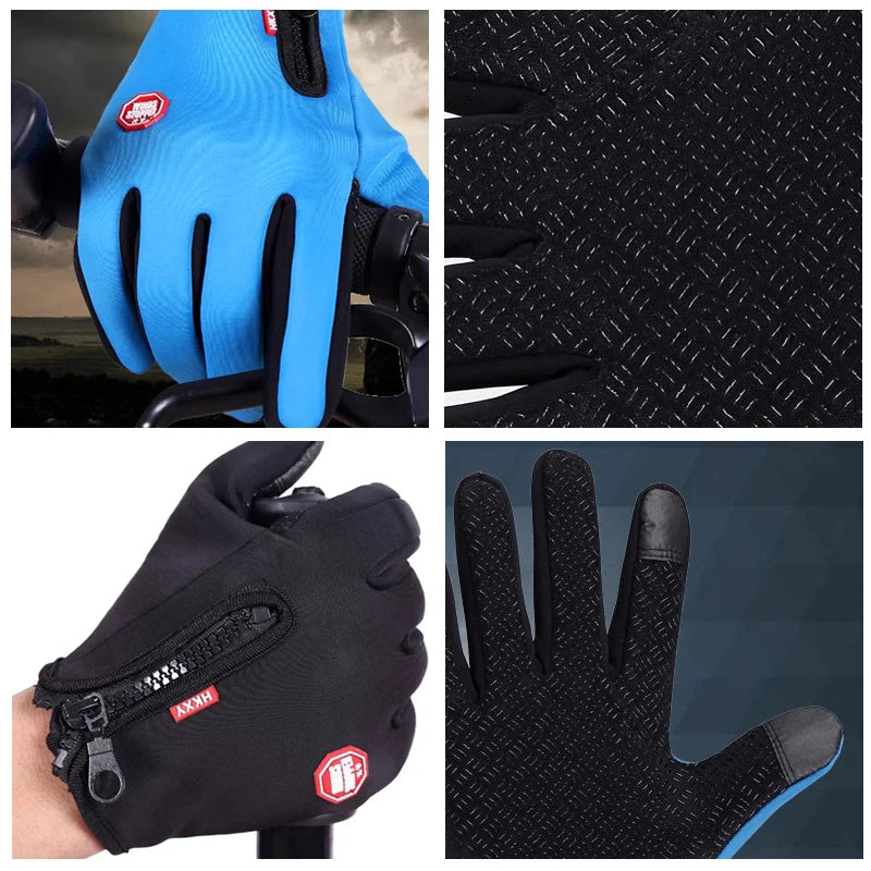 Winter Gloves With Grips