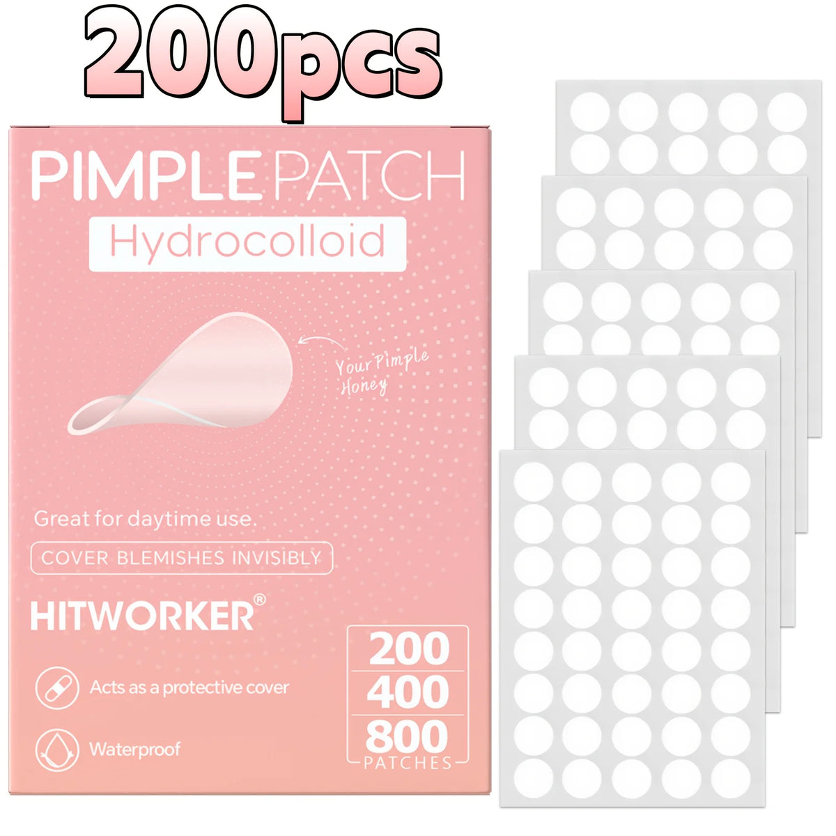 Hydrocolloid Round Acne Patches