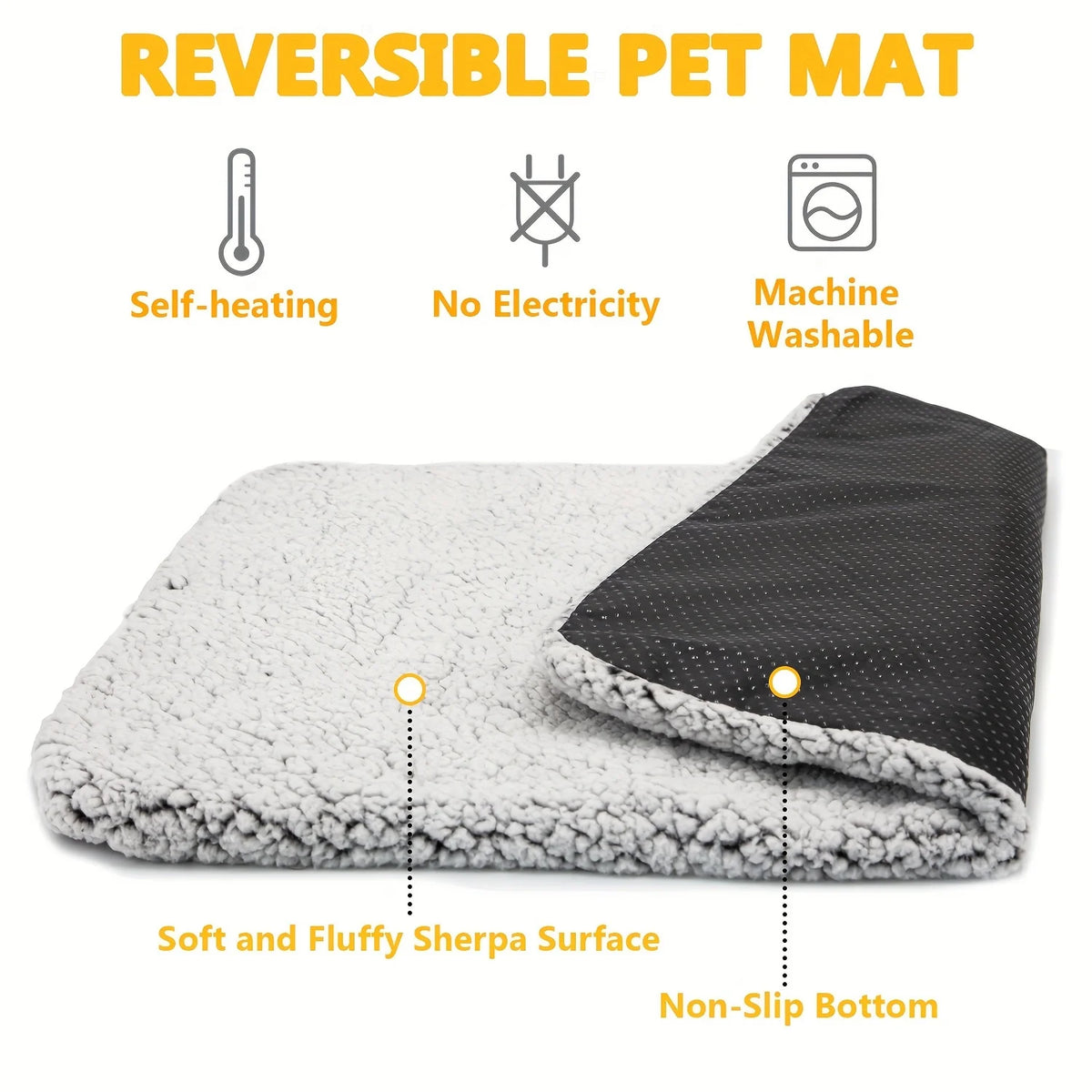 Self-Warming Pet Pads Blanket