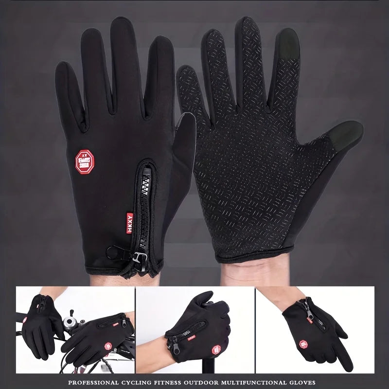 Winter Gloves With Grips