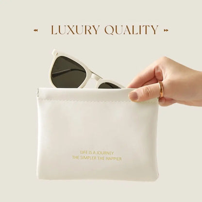 Elegant Eco-Friendly Mini Makeup & Jewelry Organizer